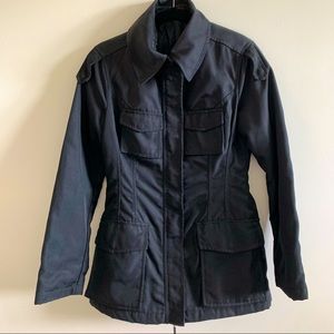 Black Jacket Hip Length